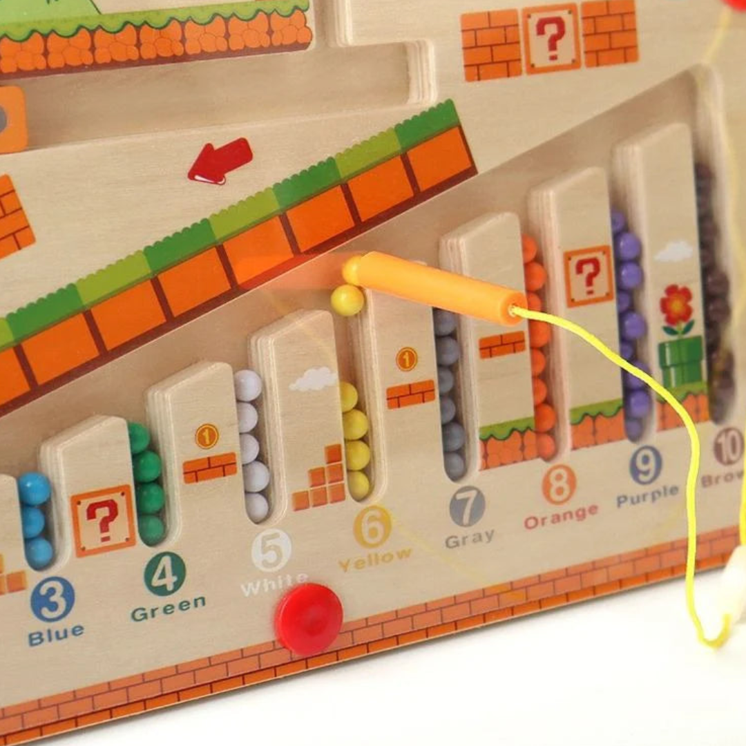 MazeMaster - Labirynt liczb i kolorów Montessori