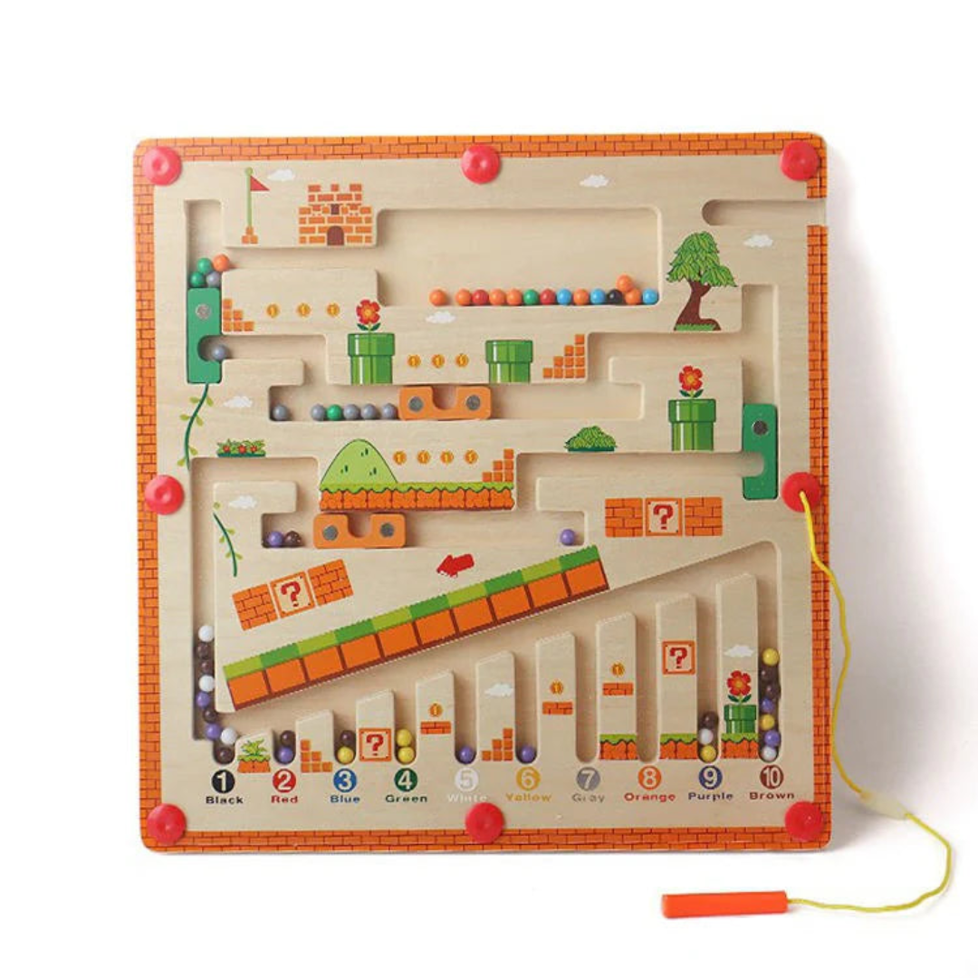 MazeMaster - Labirynt liczb i kolorów Montessori