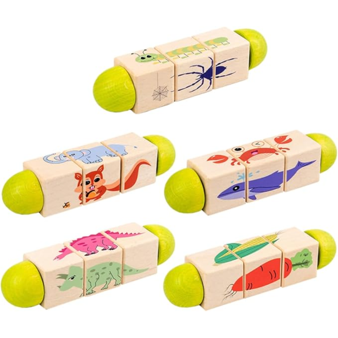 TwistTots – Drewniana gra logiczna Twist