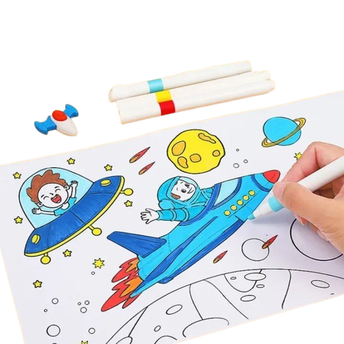 RollArt - Duża rolka kolorowego papieru ze ściany z możliwością rozdarcia