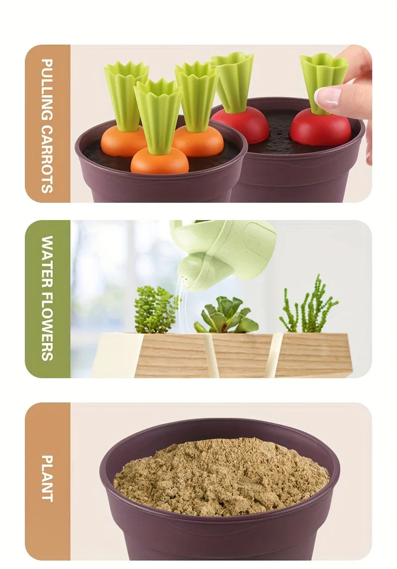 Zestaw zabawek ekologicznych Green Sprouts dla dzieci w wieku 2+ lat – OlderKidFun