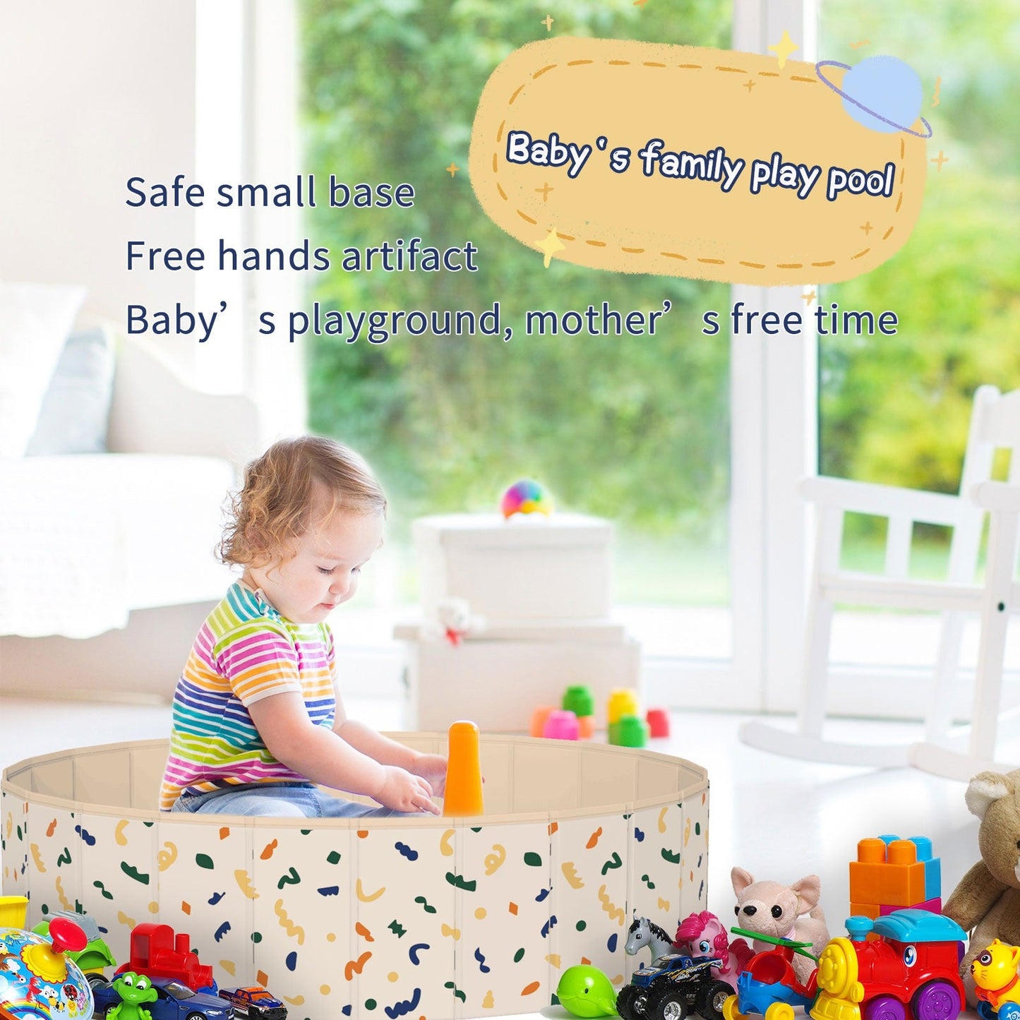 PlayPerch – składany kojec dla maluchów (powyżej 1 roku życia)