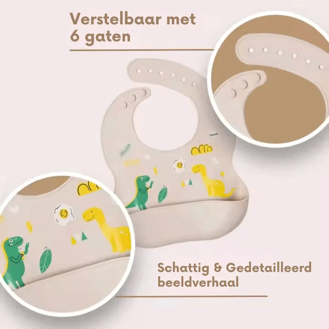 DinoDelight – Zestaw silikonowych sztućców dla dzieci w wieku 3+ lat – Wspiera bezpieczne i przyjemne jedzenie