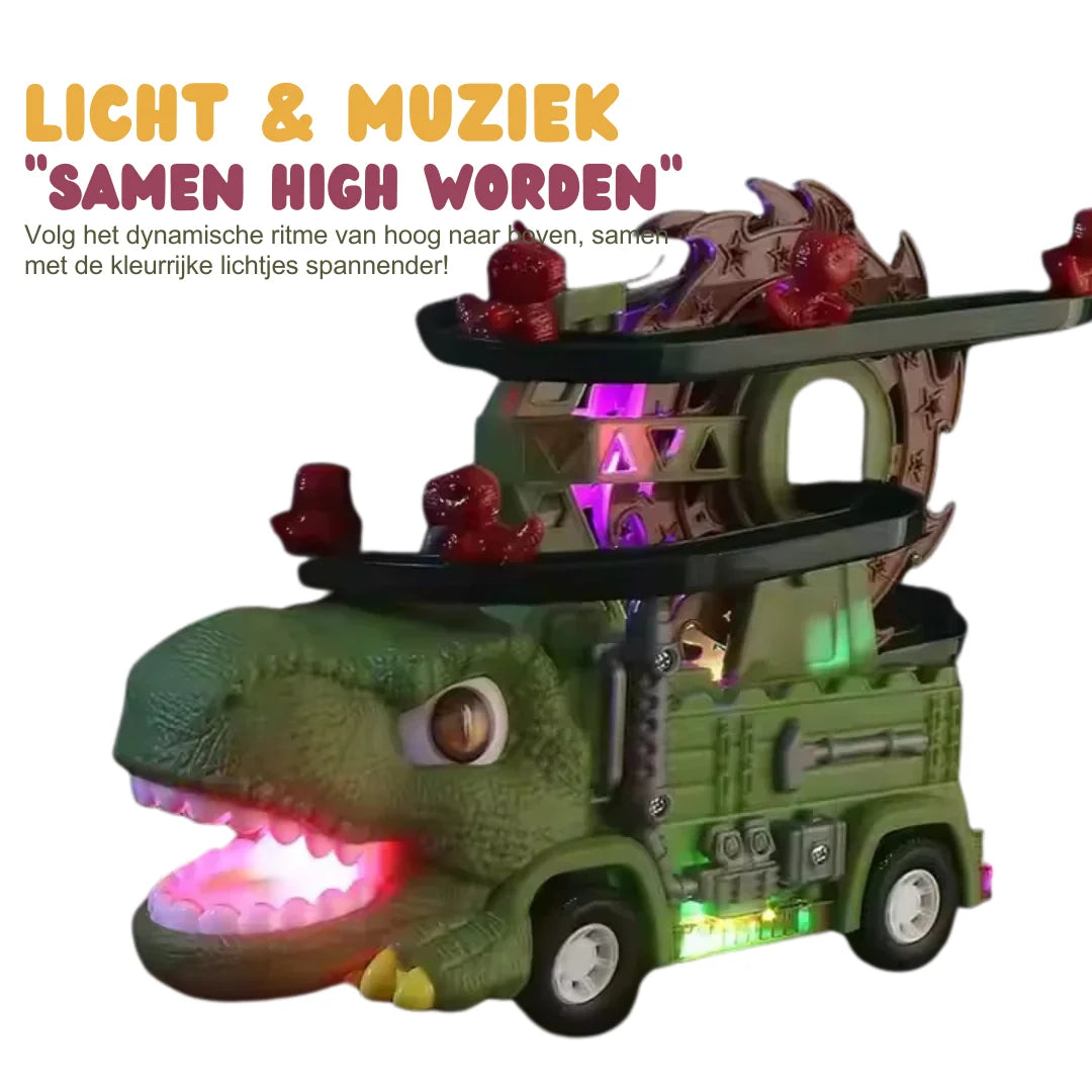 DinoLoop– podświetlany tor wyścigowy z dinozaurami dla dzieci w wieku 3+ lat – łączy akcję, światła i zabawę STEM