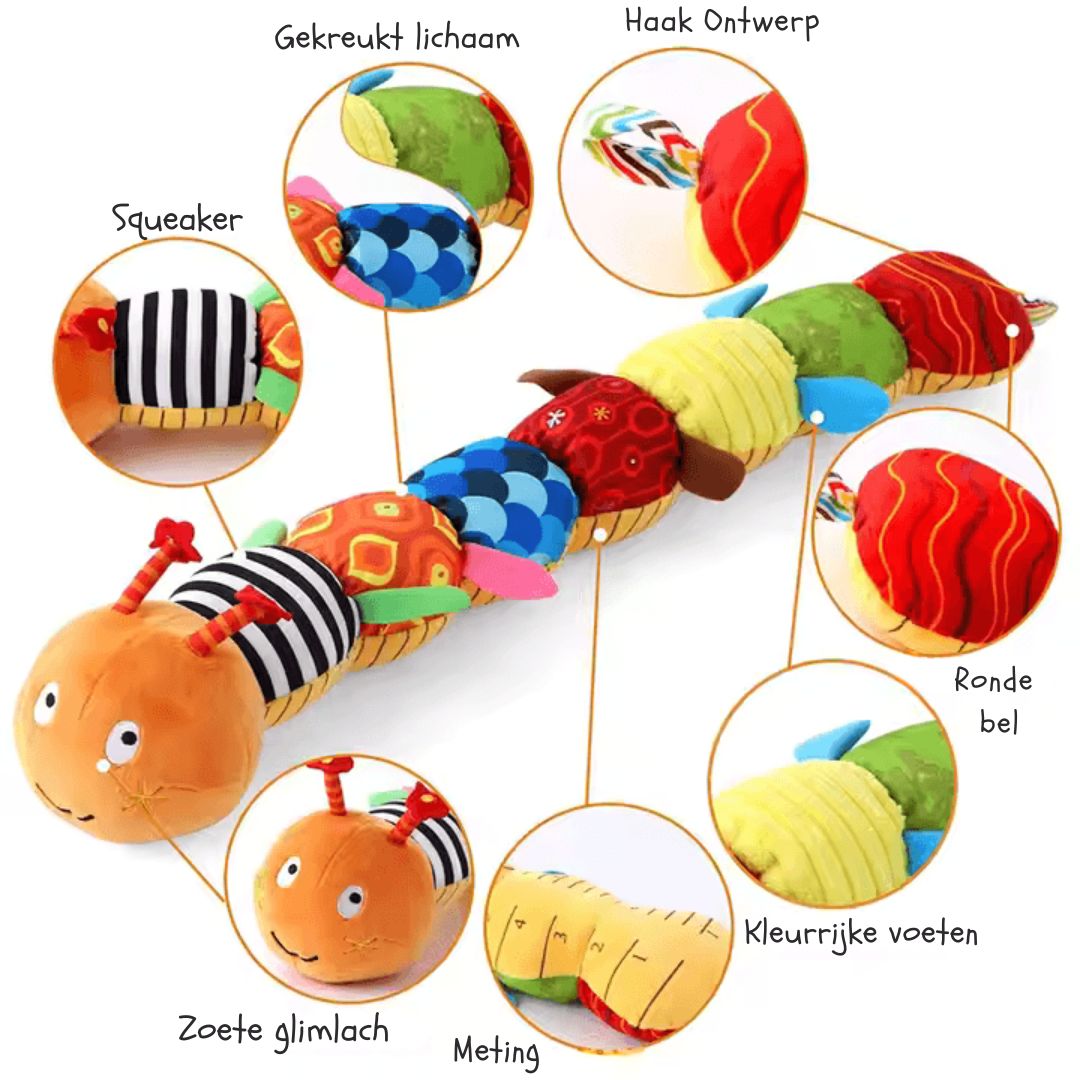 PlayfulPals– muzyczna pluszowa grzechotka dla dzieci w wieku 0+ – stymuluje rozwój sensoryczny