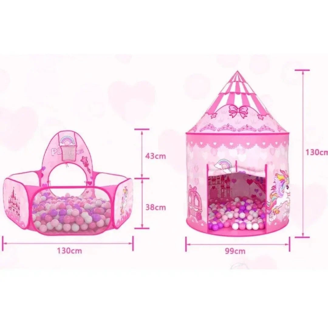 DreamNest – Namiot Jednorożca dla dzieci w wieku 3+ lat – Kreatywna zabawa