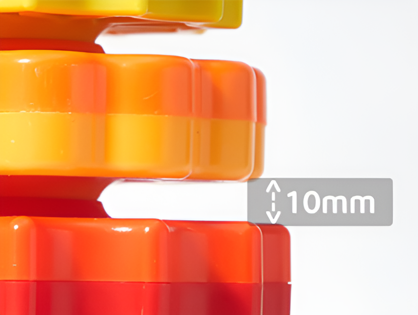 ColorSpin – kolorowa wieża do układania w stosy dla dzieci