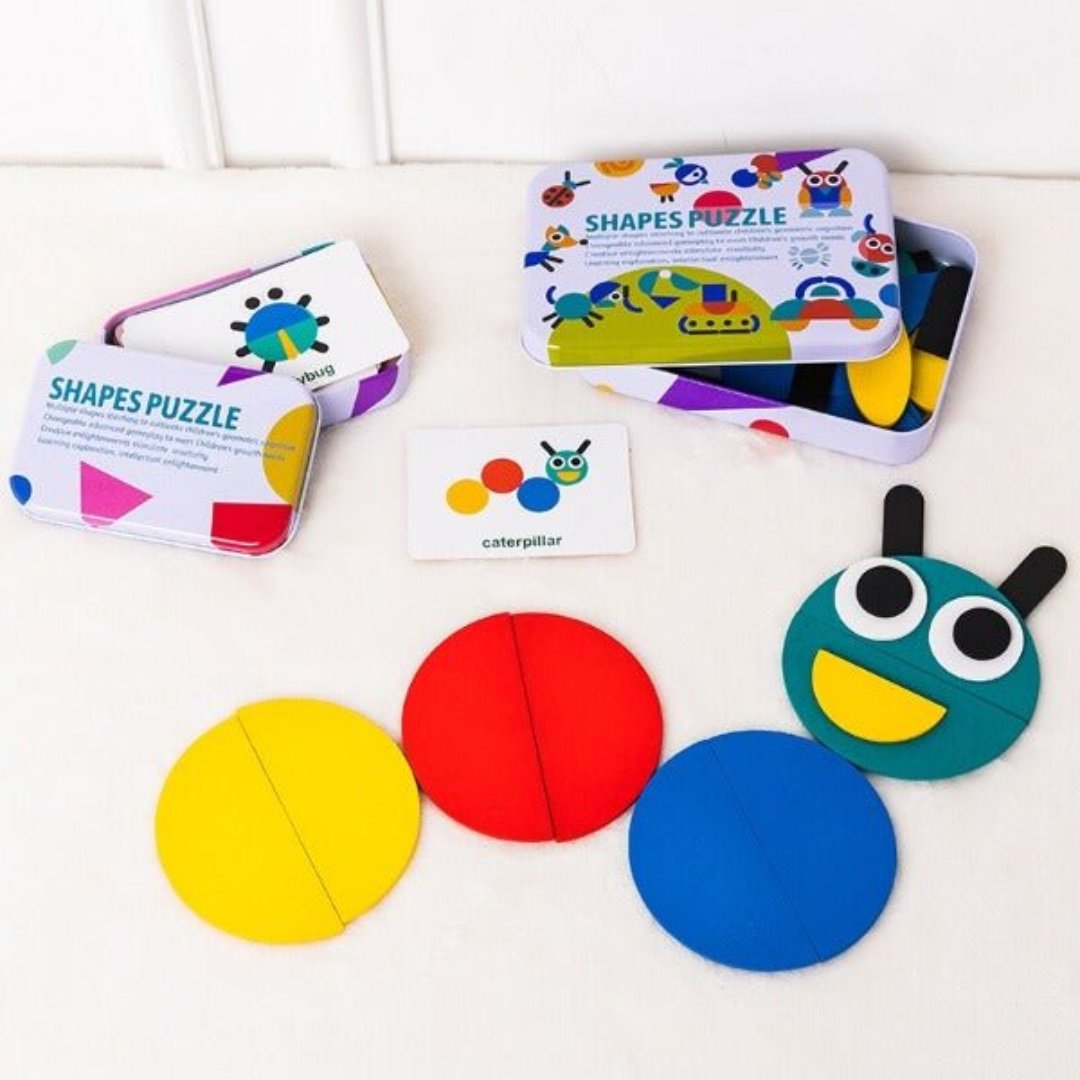 PuzzlePattern - Kreatywny wzór układanki Montessori