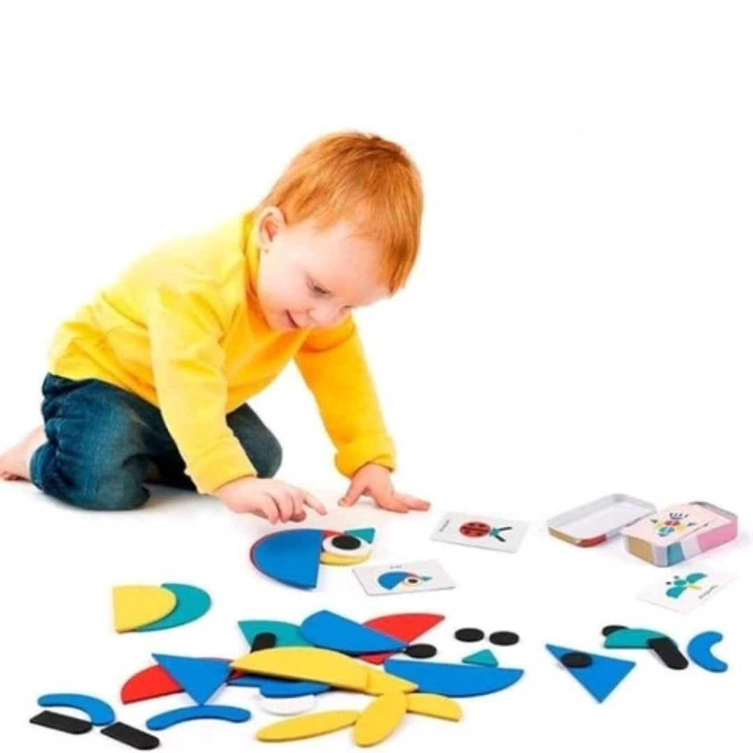 PuzzlePattern - Kreatywny wzór układanki Montessori