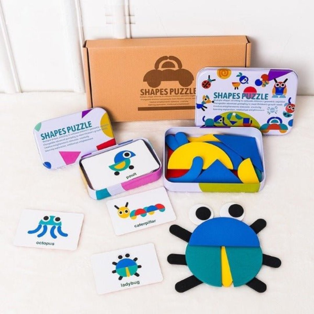 PuzzlePattern - Kreatywny wzór układanki Montessori