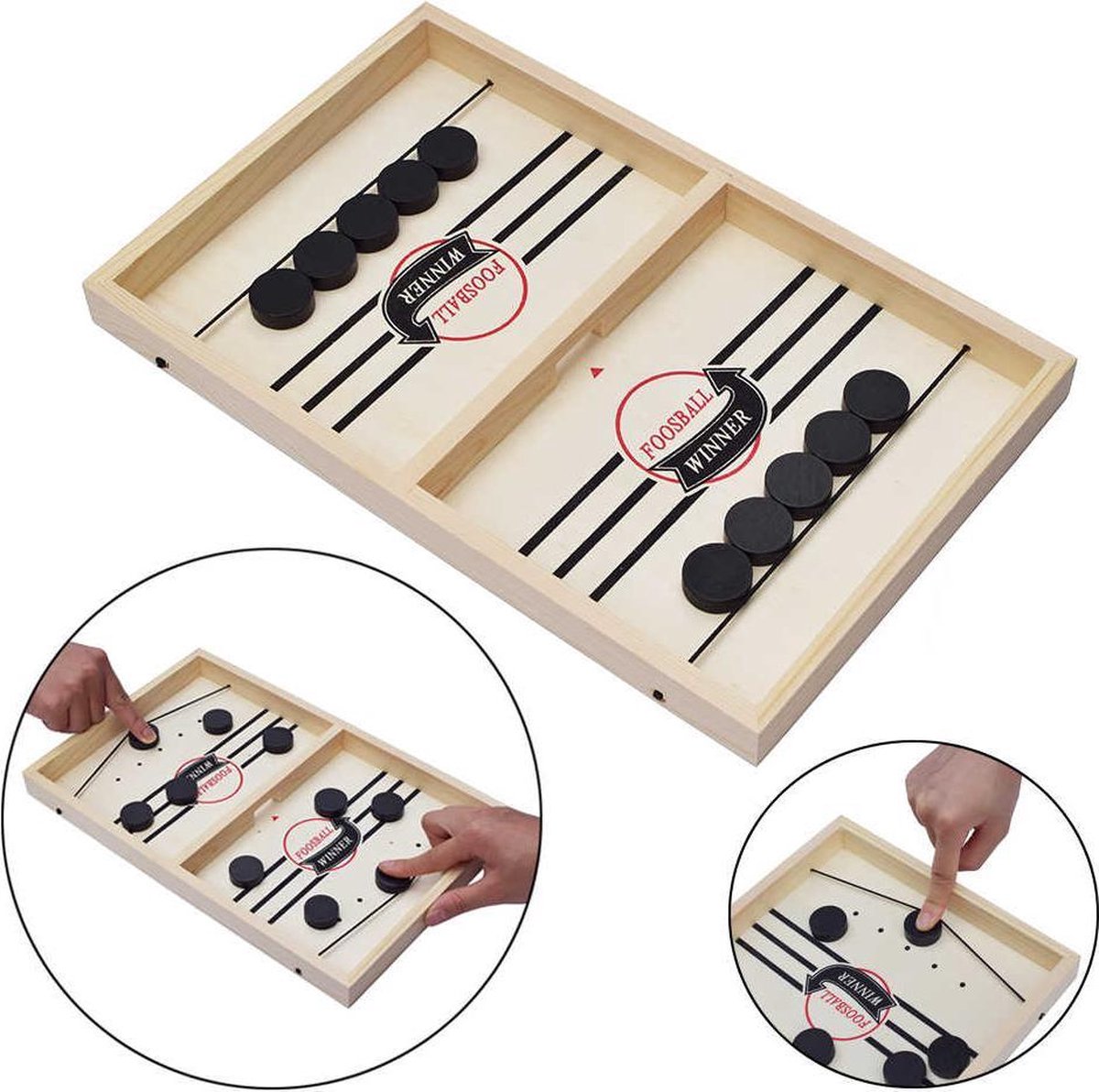 SlingShot Pro - Drewniana gra w hokeja