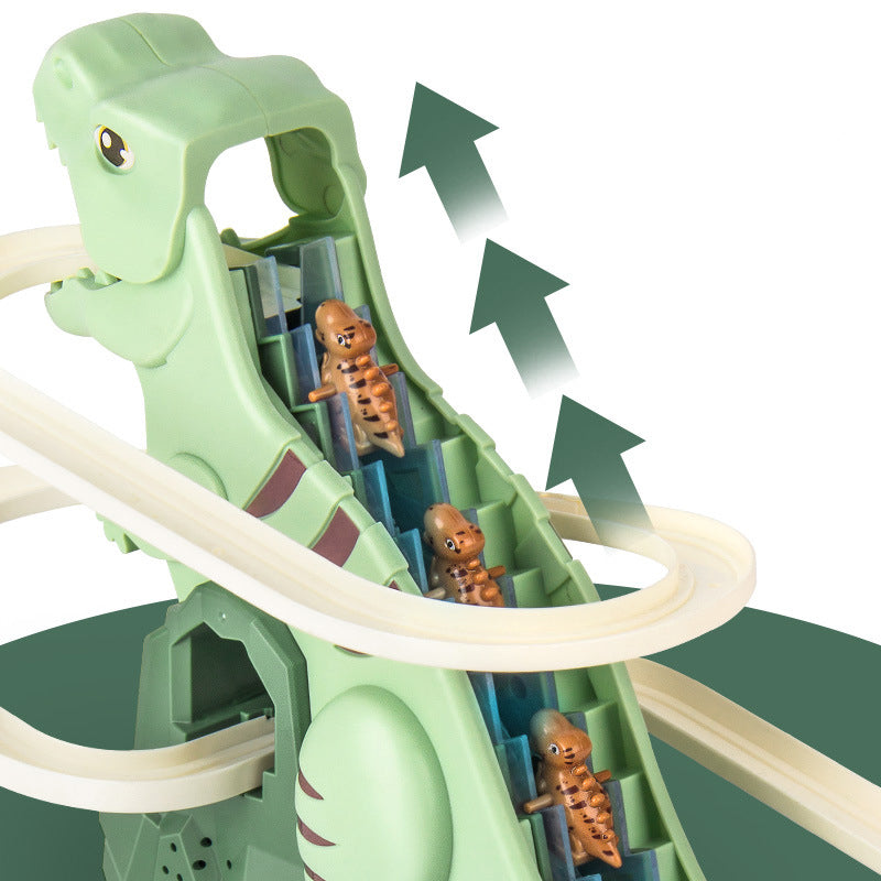 DinoTrack – zestaw do zabawy z elektrycznym torem wyścigowym dla dinozaurów