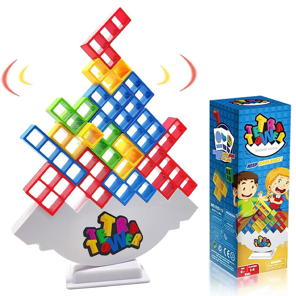 Tetra Master - edukacyjna zabawka Tetris Balance Tower
