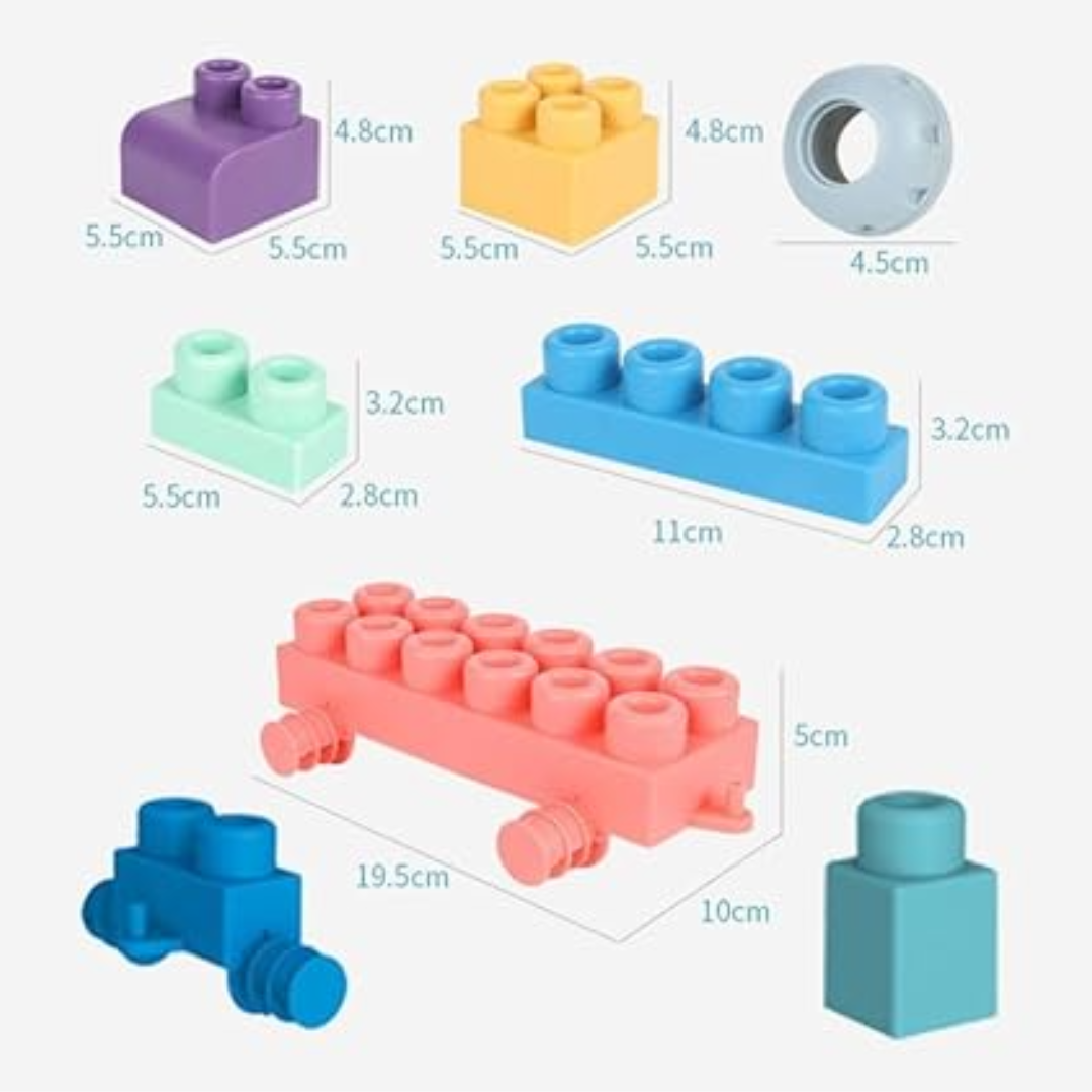 Squishy Cubes – silikonowe klocki do bezpiecznej zabawy