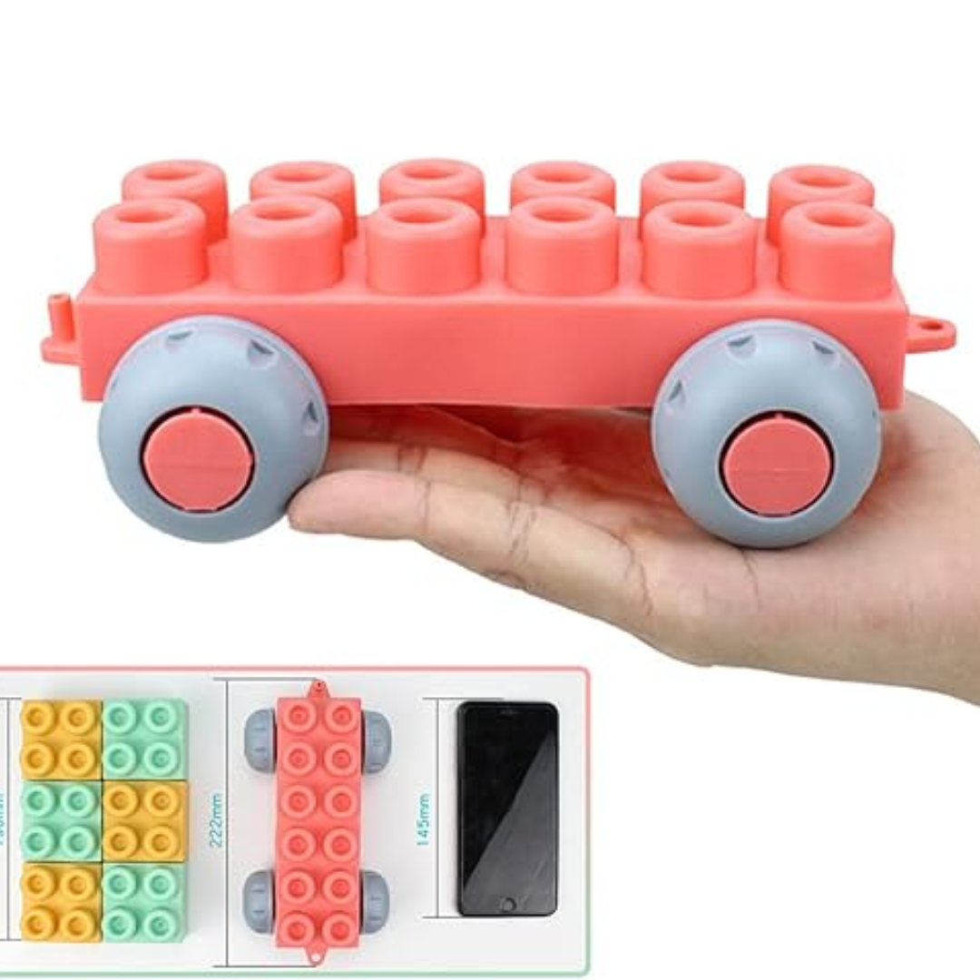 Squishy Cubes – silikonowe klocki do bezpiecznej zabawy