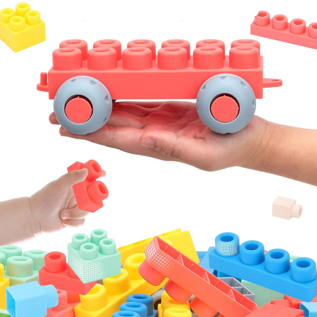 Squishy Cubes – silikonowe klocki do bezpiecznej zabawy