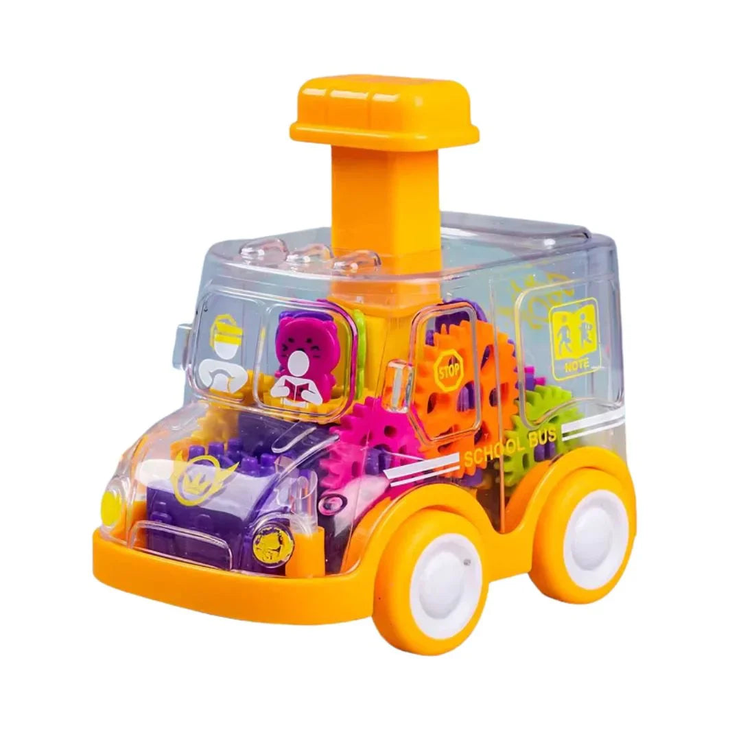 GearRush – przezroczysty samochodzik typu „pchaj i jedź” dla dzieci w wieku od 2 lat