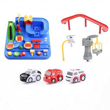 AdventureWheels - Zestaw zabawek samochodowych 2 w 1 Track