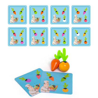 GrowGarden – zestaw do zabawy z warzywami Montessori