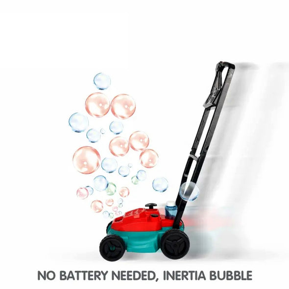 BubbleMower – Zabawka w kształcie kosiarki do trawy dla dzieci w wieku 3+ lat – rozwija umiejętności motoryczne i zapewnia świetną zabawę na świeżym powietrzu