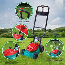 BubbleMower – Zabawka w kształcie kosiarki do trawy dla dzieci w wieku 3+ lat – rozwija umiejętności motoryczne i zapewnia świetną zabawę na świeżym powietrzu