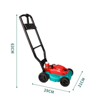 BubbleMower – Zabawka w kształcie kosiarki do trawy dla dzieci w wieku 3+ lat – rozwija umiejętności motoryczne i zapewnia świetną zabawę na świeżym powietrzu