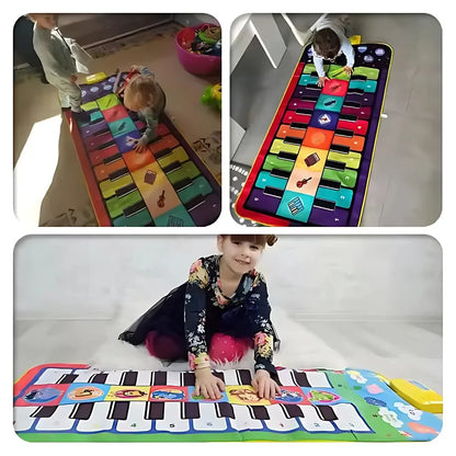 TuneTrail – Muzyczna mata do gry na pianinie dla dzieci w wieku od 2 lat | Aktywna zabawa muzyczna i koordynacja
