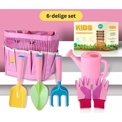 GardenSprouts – zestaw narzędzi ogrodowych dla dzieci w wieku 3+ lat – rozwija odpowiedzialność i sprawność motoryczną dłoni