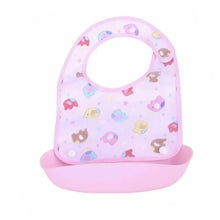 NibbleCatcher – silikonowy śliniaczek dla niemowląt z tacką do chwytania dla dzieci od 6. miesiąca życia – wspiera samodzielne jedzenie i posiłki bez bałaganu