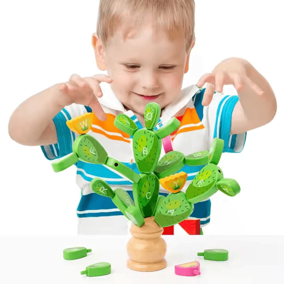 LeafCraft– Drewniane drzewo alfabetyczne dla dzieci w wieku 3+ lat – rozwija umiejętności językowe