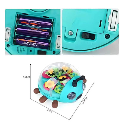 MelodyBug – Muzyczna zabawka w kształcie chrząszcza z kółkami | Wiek 1+