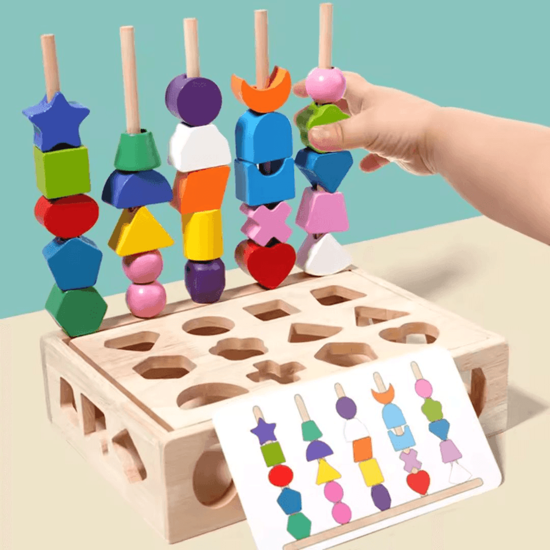 BrightNest – Montessori Puzzelset Voor Kinderen Vanaf 3 Jaar – Verbetert Creativiteit En Vaardigheden