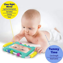 PeepPal – sensoryczne lusterko dla niemowląt od 0M – wspomaga koncentrację wzroku, samoświadomość i zabawę na brzuszku