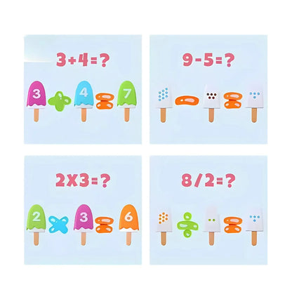NumScoops – gra matematyczna „Dopasuj liczby do lodów” dla dzieci w wieku 3+