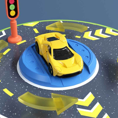 WheelWorld - Zestawy do zabawy z puzzlami i torami samochodowymi Adventure Toys