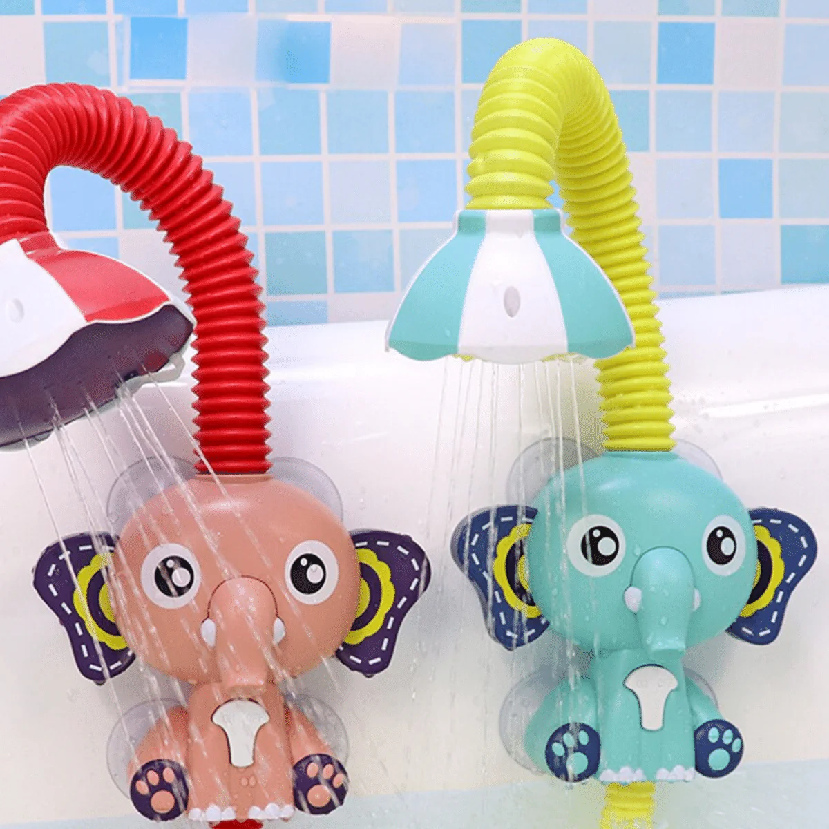 SprinkleBuddy – elektryczny zraszacz do kąpieli dla niemowląt od 12. miesiąca życia – stymuluje zabawę sensoryczną i samodzielność podczas kąpieli