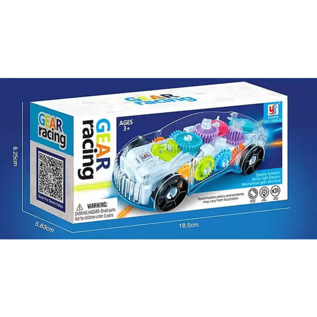 SpeedGlide– Świecący w ciemności samochód wyścigowy dla dzieci w wieku 3+ lat – rozwija wyobraźnię i zabawę