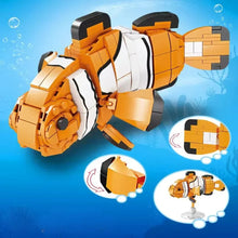 AquaBricks – Zestaw klocków „Zwierzęta oceaniczne” dla dzieci w wieku 6+