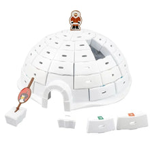 Glacy – układanie klocków w igloo dla dzieci w wieku 4+