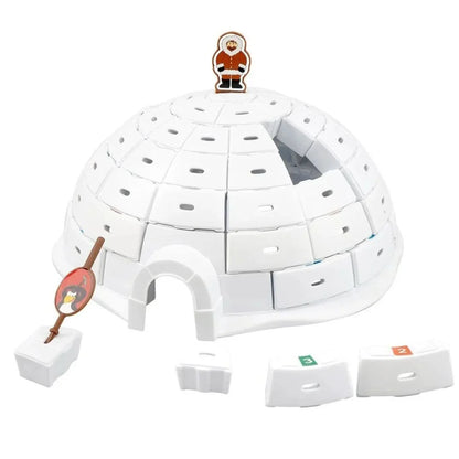 Glacy – układanie klocków w igloo dla dzieci w wieku 4+