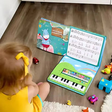 KeyTunes – Muzyczna książka na fortepian dla dzieci w wieku 3+ | Wczesna nauka i gra na instrumencie muzycznym