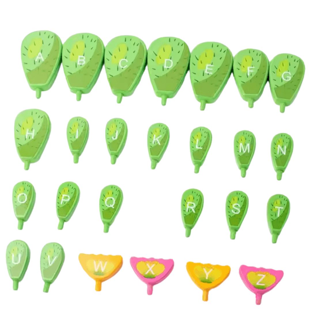 LeafCraft– Drewniane drzewo alfabetyczne dla dzieci w wieku 3+ lat – rozwija umiejętności językowe