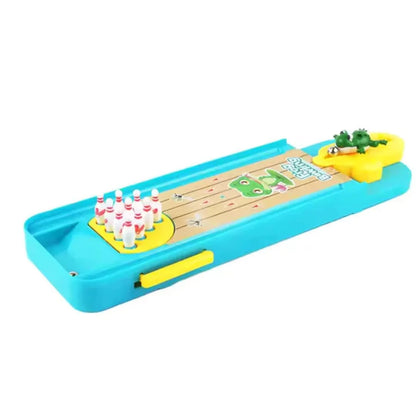 FroloRoll - Mini zestaw do gry w kręgle w kształcie żaby dla dzieci w wieku od 4 lat