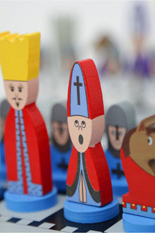 ChessQuest – edukacyjna drewniana gra w szachy dla dzieci