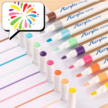 Zestaw markerów akrylowych DoodleDrive – Rysuj po wszystkim – Wiek od 3 lat