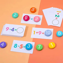 Drewniane żetony do liczenia i arytmetyki CountCaps – Montessori Learning – od 4 lat