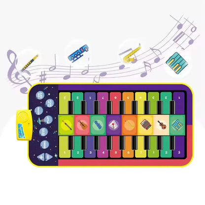 TuneTrail – Muzyczna mata do gry na pianinie dla dzieci w wieku od 2 lat | Aktywna zabawa muzyczna i koordynacja
