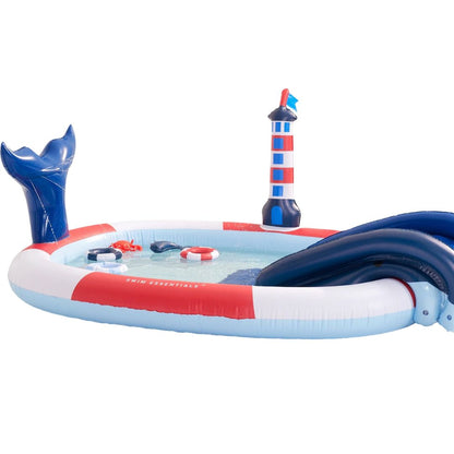 Dmuchany basen dla dzieci WhaleSplash – zabawa na świeżym powietrzu – dla dzieci w wieku 2+