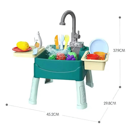 Sinksy – Wodny korytko do zabawy i stół kuchenny dla dzieci – Odgrywanie ról – Wiek 3+