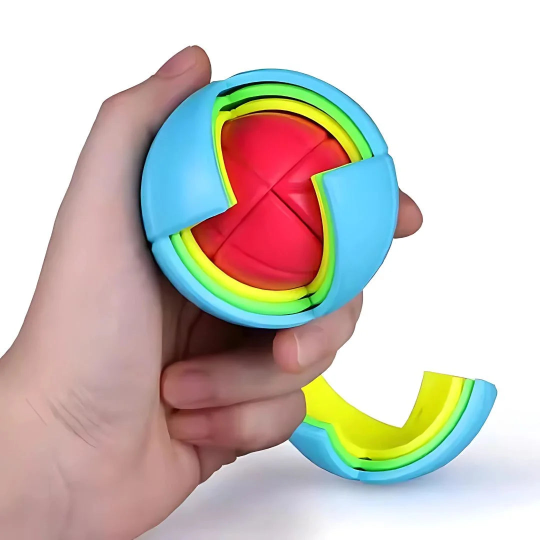 PuzzleBall – kolorowa łamigłówka 3D dla dzieci w wieku 6+ lat – wzmacnia logiczne myślenie i rozwija precyzję ruchów